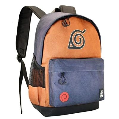Imagen de Karactermania Naruto Symbol ECO HIGH School Mochila para niños, Talla: One Size, Naranja