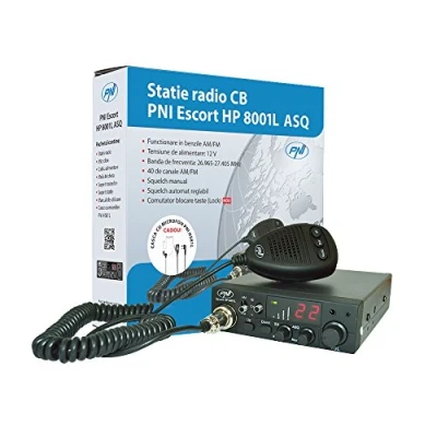 Imagen de Radio CB PNI Escort HP 8001L ASQ Incluye Auriculares con micrófono