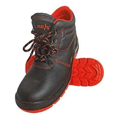 Imagen de Reis BRYESK T SB C45 Yes Zapatos de seguridad, color negro y rojo, talla 45
