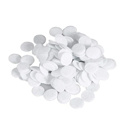 Imagen de Microdermoabrasión Filtros De Algodón 4 Tamaños Vacío Facial, Almohadillas Filtrado Redondas Reemplazo Del Filtro Esponja (100 Piezas) (tamaño: 10mm)