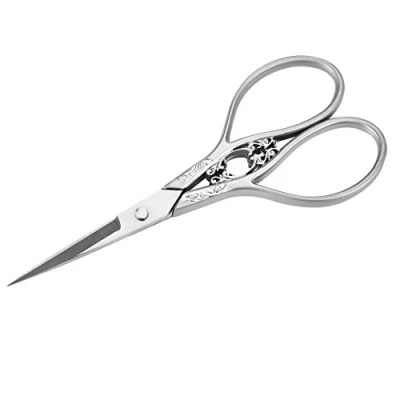 Imagen de Tailor tijeras de estilo antiguo acero inoxidable para el hogar DIY Coser Accesorios Costura Bordado (Silver 2)