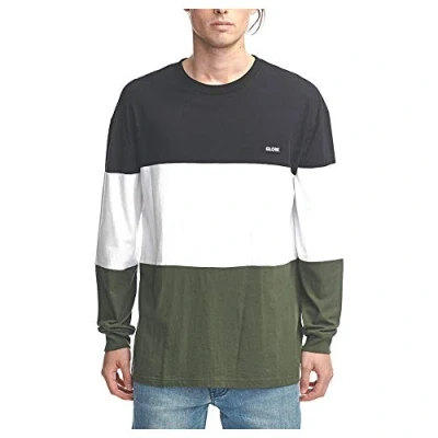 Imagen de Globe Lock Up LS tee Camiseta de Manga Larga, Unisex Adulto, Cadet Green, XXL
