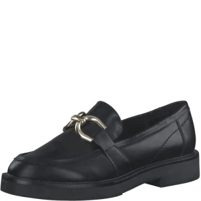 Imagen de MARCO TOZZI 2 24301 20, Mocasín plano para Mujer, Negro (Black), 39 EU