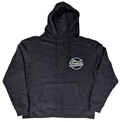 Imagen de The Strokes Sudadera con capucha Og Magna Band Logo Nuevo Oficial Unisex navy, L