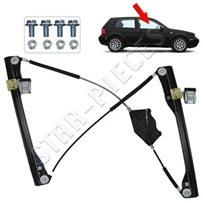 Imagen de STARKIT PERFORMANCE Elevalunas compatible para Golf 4 (1997 2006) delantero derecho (pasajero) (3 puertas)