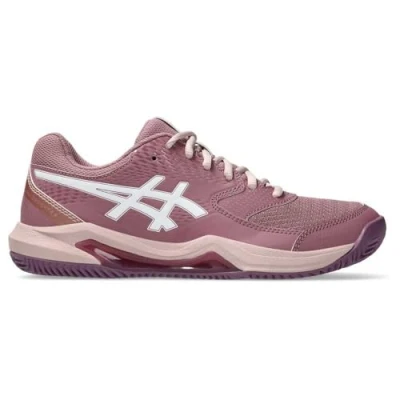 Imagen de Asics Geldedicate 8 Zapatillas de pádel, Mujer, Talla: 41.5, Purple oxide/white Tela/tejido sintético