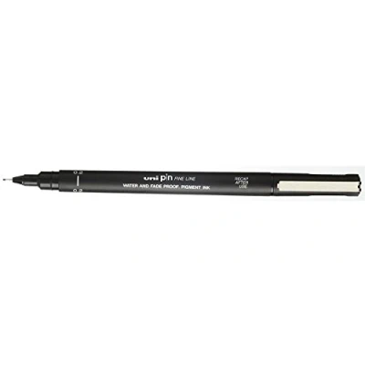 Imagen de Uni Ball PIN Rotulador, Negro, paquete de 12 unidades