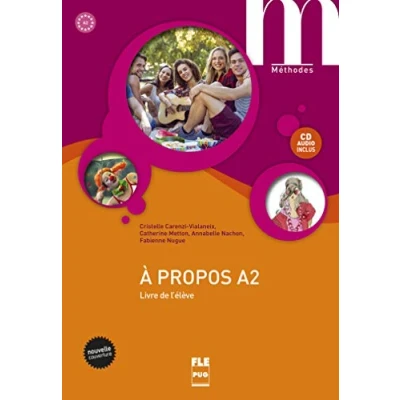 Imagen de A Propos A2 Libro + Cd (2016)