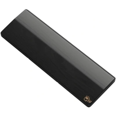 Imagen de Glorious Gaming Reposamuñecas de madera para teclado (compacto) Fresno blanco, superficie lisa, antisudor y antisuciedad, base goma antideslizante, 300 x 100 19 mm Ónice
