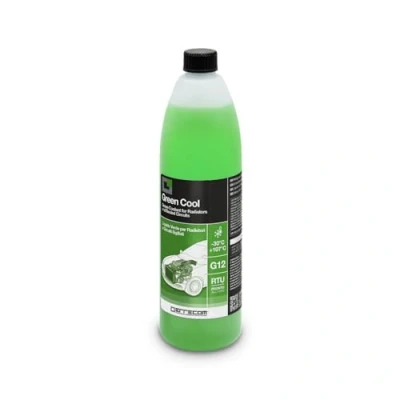Imagen de ERRECOM Green Cool, Líquido para Radiador Verde 30C, anticongelante G12 con Paquete inhibidor de Base orgánica Oat, Listo Usar, 1 Litro