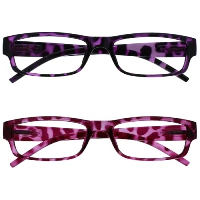 Imagen de The Reading Glasses Company Gafas De Lectura Púrpura Y Rosa Concha Ligero Lectores Valor Pack 2 Hombres Mujeres Rr32 54 +3,50 Unidades 58 g