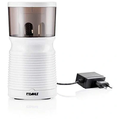 Imagen de Dahle Sacapuntas eléctrico 210 (sacapuntas para diámetros de 8 mm 11 mm, seguro niños según las normas GS) color blanco, 20,7 x 10,3