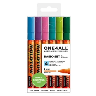 Imagen de Molotow One4All Rotulador acrílico, color beige 6 unidad