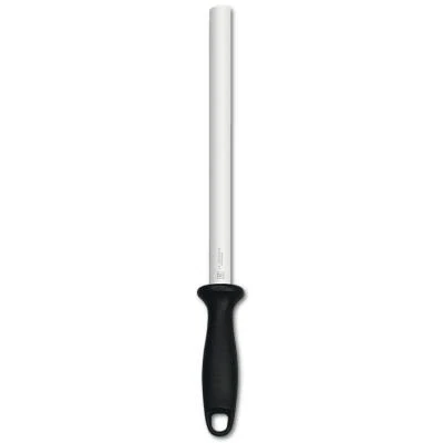 Imagen de ZWILLING Afilador ovalado con recubrimiento de diamante, Longitud: 26 cm, Mango plástico negro lazo para colgar
