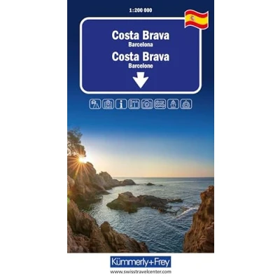 Imagen de Costa brava map