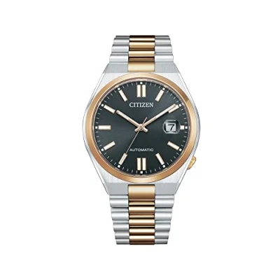 Imagen de Citizen Automatico Cristal Zafiro, Analógico Hombre, Multicolor, 0