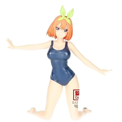 Imagen de Banpresto Figura de Acción Yotsuba Nakano School Style Ver. The Quintessential Quintuplets Movie Celestial VIVI 15cm Multicolor BP88357