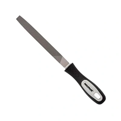 Imagen de WOLFPACK LINEA PROFESIONAL Lima Con Mango Plana Punta Entrefina 6&quot;