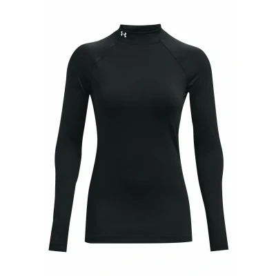 Imagen de Under Armour Coldgear Camiseta de manga larga, Mujer, Talla: XL, Black