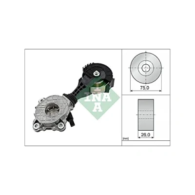 Imagen de INA 534 0426 10 Brazo tensor, correa trapecial poli V MINI: Hatchback, Countryman, CITROËN: C4 I Grand Picasso, Coupé