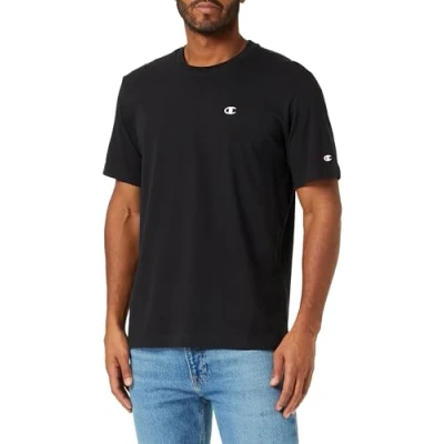 Imagen de Champion Legacy Basics s Crewneck Camiseta, Negro, XL para Hombre
