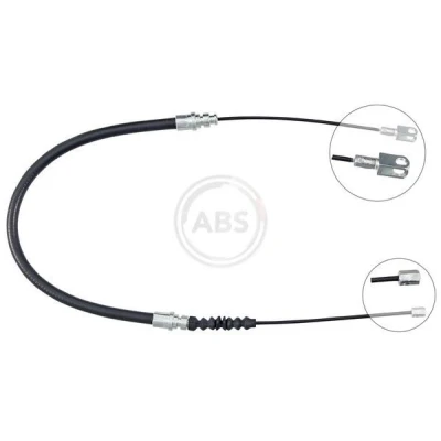 Imagen de A.B.S. K16478 Cable de Freno Mano 750 Discos para dirección izquierda/derecha VOLVO: S90