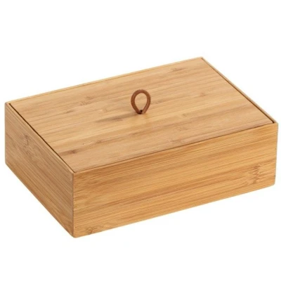 Imagen de WENKO Box con Tapa de bambú Terra L