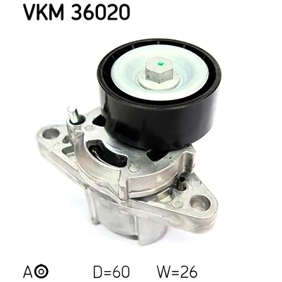 Imagen de SKF VKM 36020 Polea Tensora RENAULT: LAGUNA 1, CLIO 2, DACIA: Sandero I, Logan I Berlina, Duster SUV