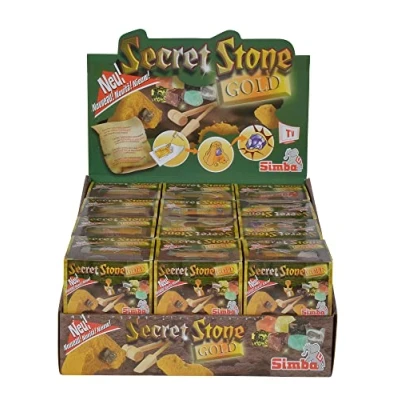 Imagen de Simba Secret Stone Gold Juguete de Explorador, Multicolor, Einzelpack (105952498)
