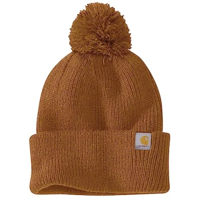 Imagen de Carhartt Gorro de punto acrílico Lookout para mujer, Marrón Brown, Talla única