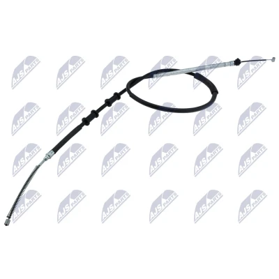 Imagen de NTY HLR FT 002 Cable de Freno Mano Atrás izquierda 1673, 1372 Discos FIAT: Punto III Hatchback