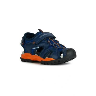 Imagen de Geox J Borealis Boy C, Sandalia, Royal Orange, 40 EU