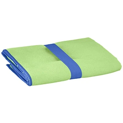 Imagen de Playshoes Toalla Multifuncional Unisex, de baño Microfibra, Manta portátil, Verde, 90 x 180 cm