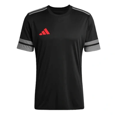 Imagen de adidas Performance SQUADRA25 Short Sleeve Camiseta deportiva, Hombre, Talla: 3XL, Black/team grey four/pure ruby