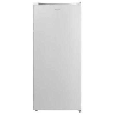 Imagen de INFINITON CV A125B Congelador Vertical, 140 litros, 125 cm de Altura, Cíclico, 4 cajones + 1 compartimiento Flap, Regulación en Puerta Reversible, E, Blanco