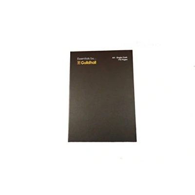 Imagen de Guildhall A4 80 gsm 192 páginas Essentials único efectivo columna cuenta Libro