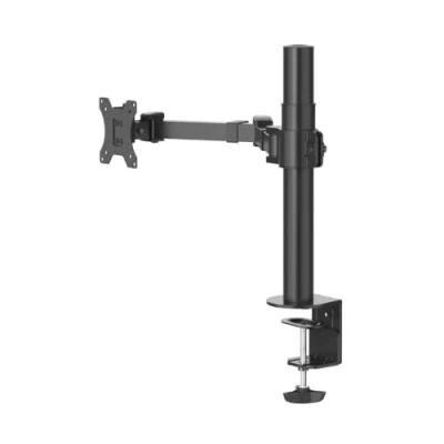 Imagen de Soporte monitor Hama Holder, De 13&quot; a 35&quot;, Con 1 Brazo, VESA 75x75 100x100, Inclinación +35/ 35, Giro 180, hasta 15kg, Altura ajustable, Negro