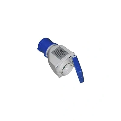 Imagen de Solera 904012 Clavija industrial (6h). Base doméstica schucko.2P+T, 16A, 230V . IP 44