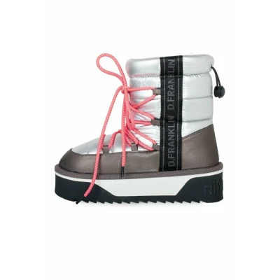 Imagen de D.Franklin Botas para la nieve, Mujer, Talla: 37, Silver coloured Zapatos