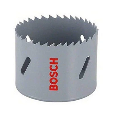 Imagen de Bosch Professional 1x Sierra de corona HSS bimetálica para corte suave (en distintos materiales, Ø 92 mm, accesorios taladro)