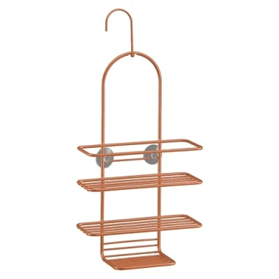Imagen de Metaltex REFLEX COPPER Jabonera Ducha 2 Niveles. Acabado POLYTHERM COPPER. Color Cobre