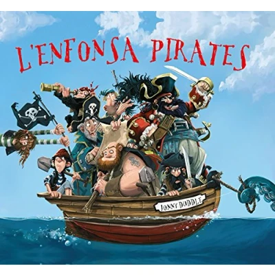 Imagen de L&#039;enfonsa pirates: Llibre de pirates per a nens 4 anys: l&#039;il·lustrador Harry Potter! en català: 1 (Àlbums Il·lustrats)