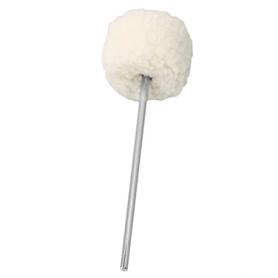 Imagen de BQLZR Cabezal de pedal fieltro para martillo percusión (19,4 x 0,6 cm), color blanco