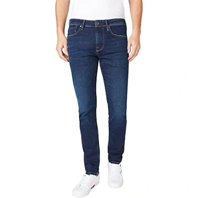 Imagen de Pepe Jeans Stanley Vaqueros para Hombre Regular Fit Tiro Denim, 30W / 34L