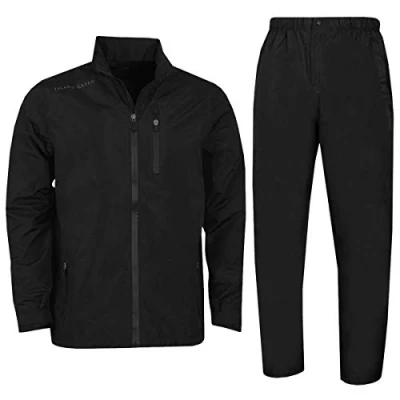 Imagen de Island Green Traje de Golf Impermeable para Hombre Negro L