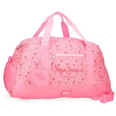 Imagen de Pepe Jeans Alenka Rosa Bolsa de Viaje 55x27x20 cms Poliéster 29,7L by Joumma Bags