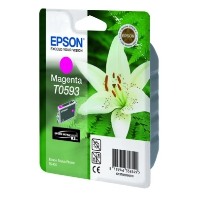 Imagen de Epson T0593 Magenta Ultrachrome K3 Cartucho De Tinta (lilly)