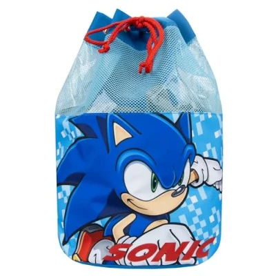 Imagen de Sonic THE HEDGEHOG Bolsa de Natación Niños Bolsas para Mochila Talla Única Azul