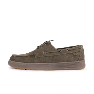 Imagen de WALK IN PITAS DAIKI Suede Mocasines Hombre de Invierno Náuticos Casual Zapatillas Vestir para Zapatos Casuales Calzados Kaki 41