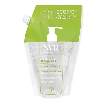 Imagen de SVR Sebiaclear Refill Eau Micellaire Acqua Micellare Struccante, 400ml